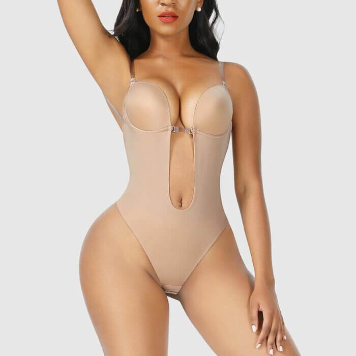 Walburga - Nahtloser Bauchkontrolle-Bodysuit Shapewear