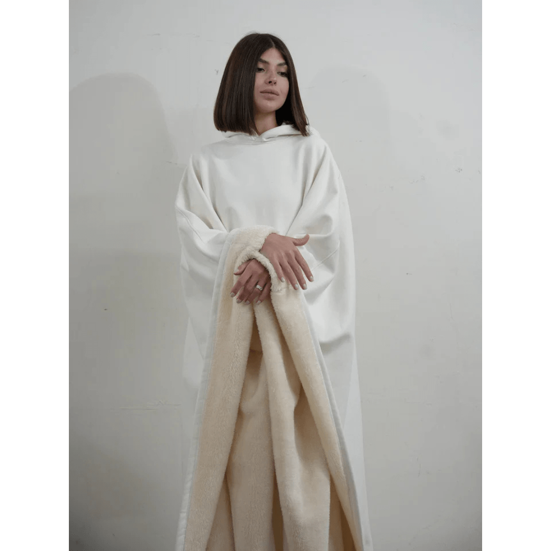 Marta™ – Oversized-Wärme & Kuschelige Decken-Hoodie für jeden Tag