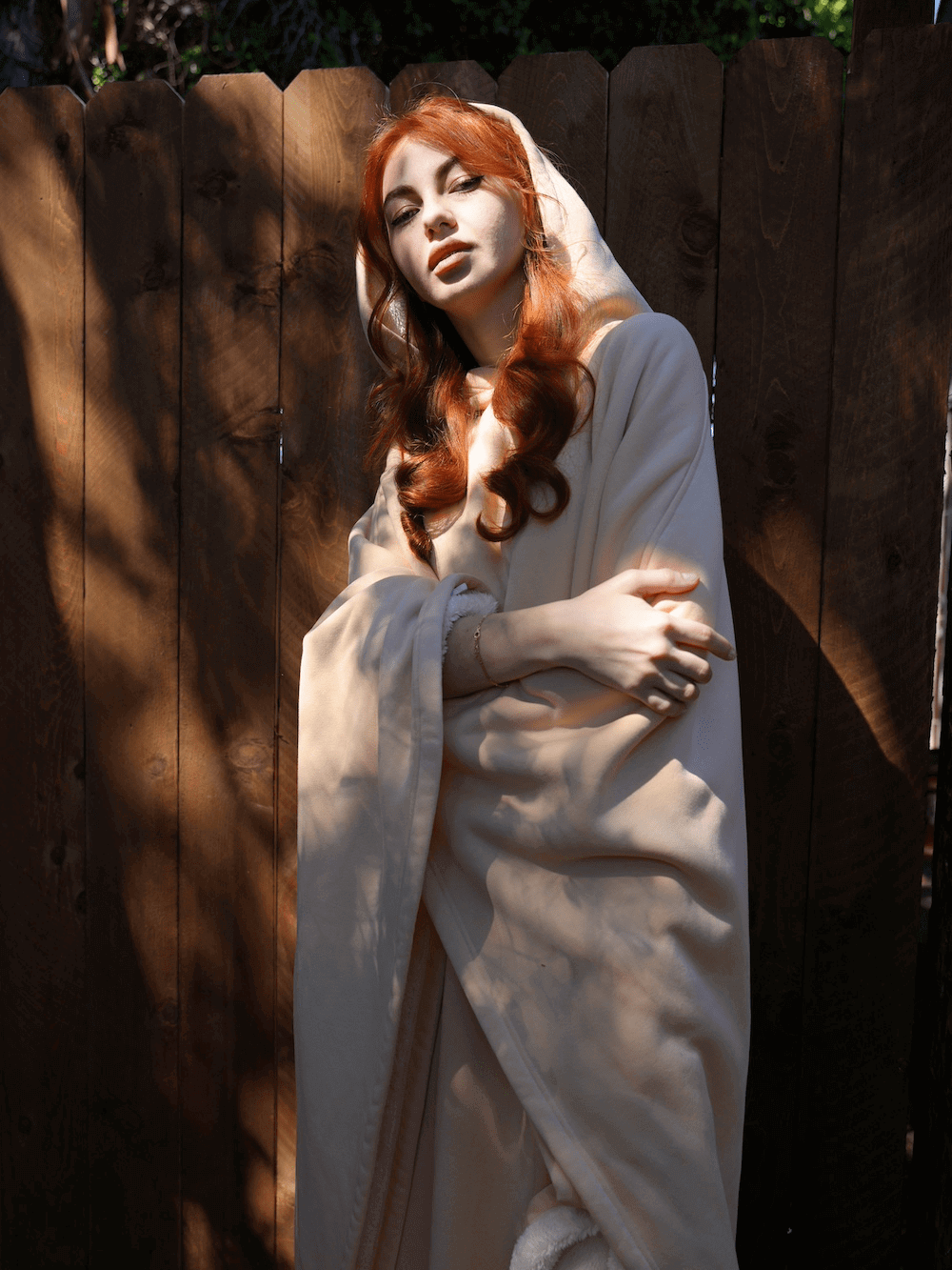 Marta™ – Oversized-Wärme & Kuschelige Decken-Hoodie für jeden Tag