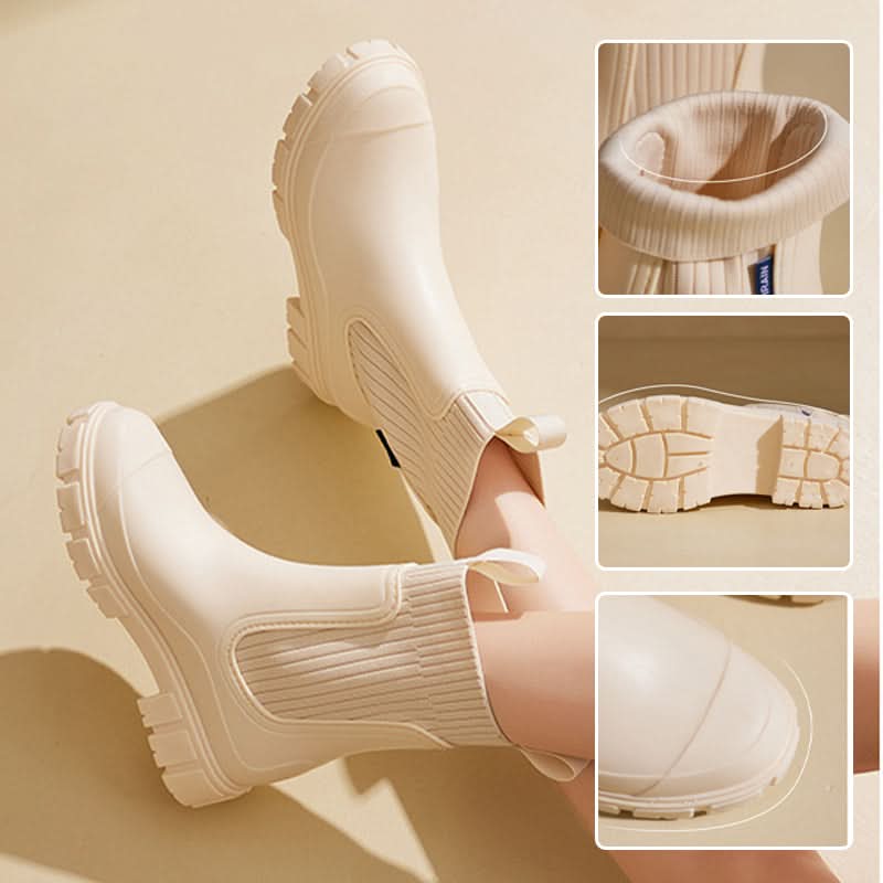 Jennifer - Stilvolle rutschfeste Regenstiefel für Damen