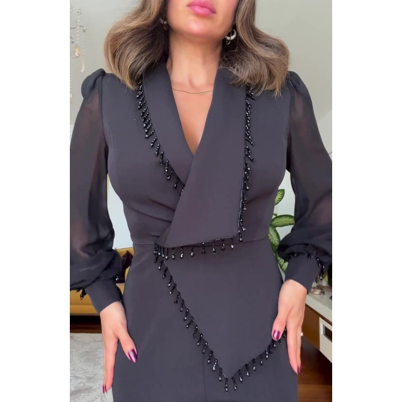 Constanze - Elegantes zweiteiliges Blazer-und-Hosen-Set