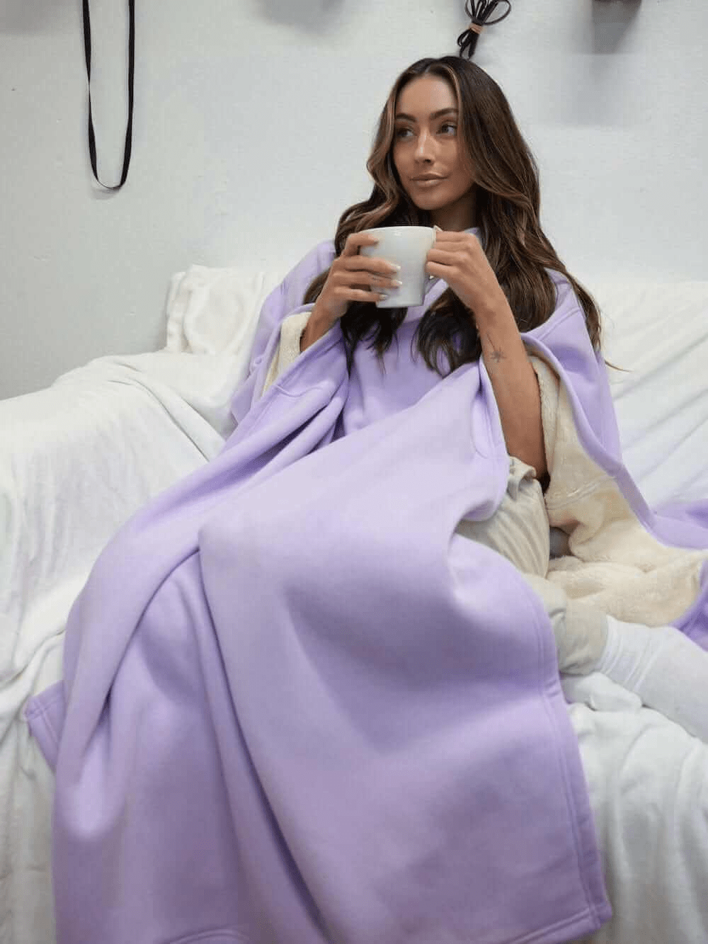 Marta™ – Oversized-Wärme & Kuschelige Decken-Hoodie für jeden Tag