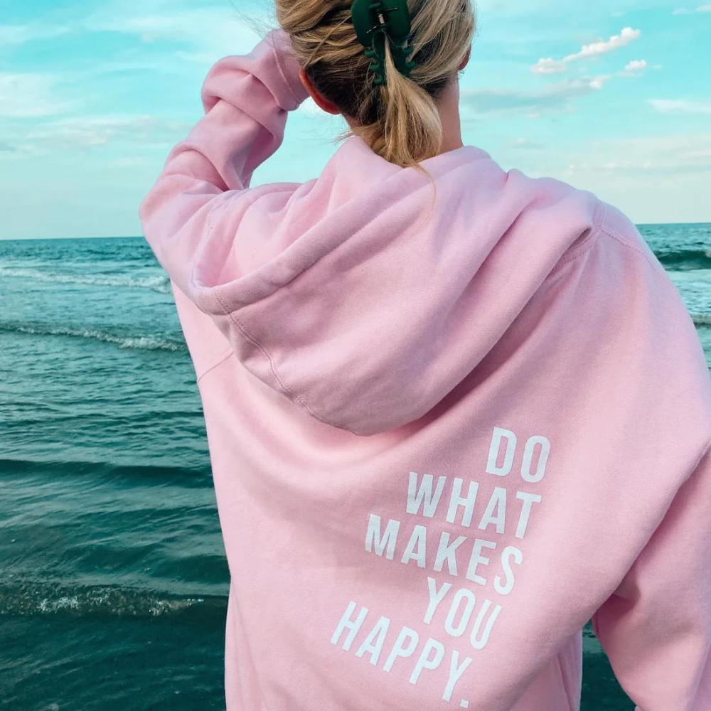 Amalia - Trendiger Oversized-Grafik-Hoodie für Damen