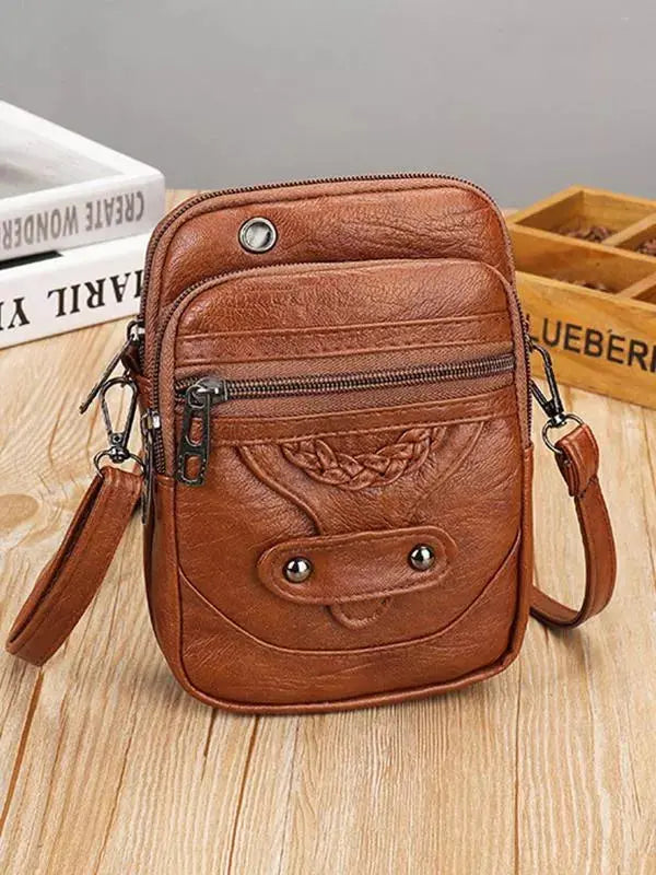 Irma - Retro-Messenger-Umhängetasche für Reisen