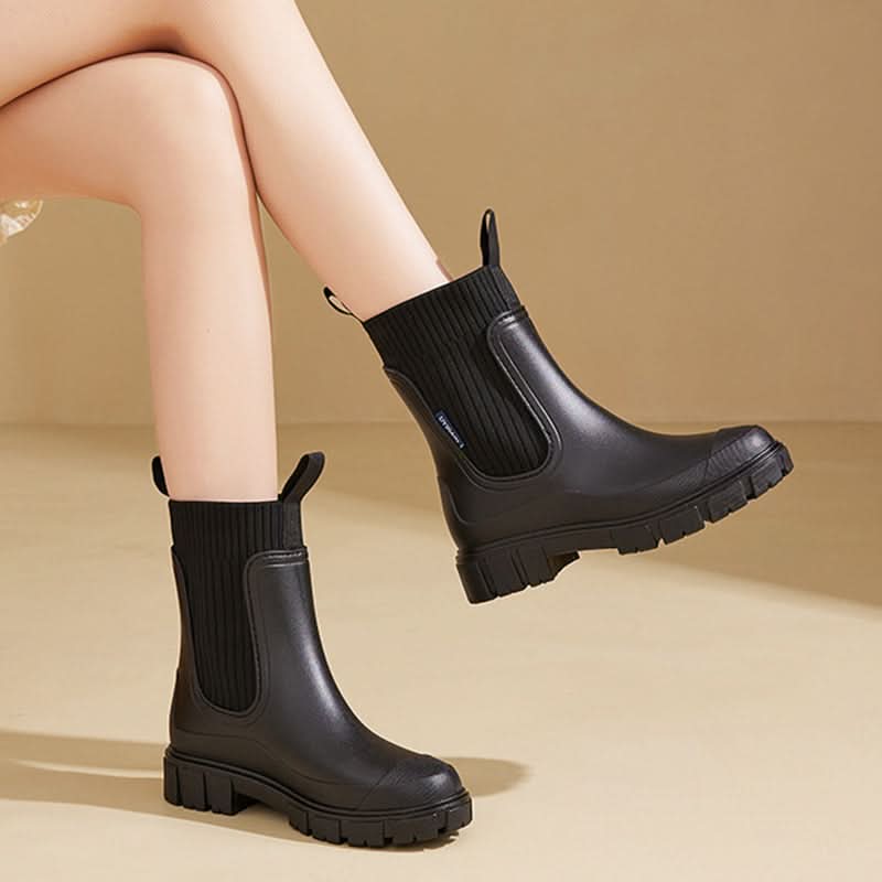 Jennifer - Stilvolle rutschfeste Regenstiefel für Damen