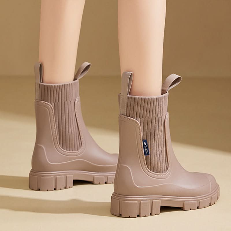 Jennifer - Stilvolle rutschfeste Regenstiefel für Damen